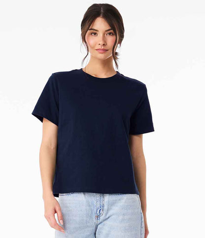 Bella - Ladies Heavy Boxy T-Shirt - BL6110 NAV XS