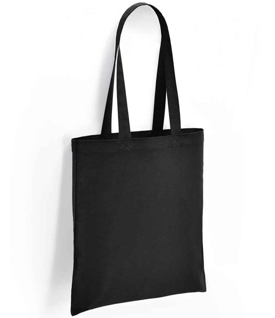 Brand Lab - Cotton Long Handle Shopper - BR001 BLK ONE
