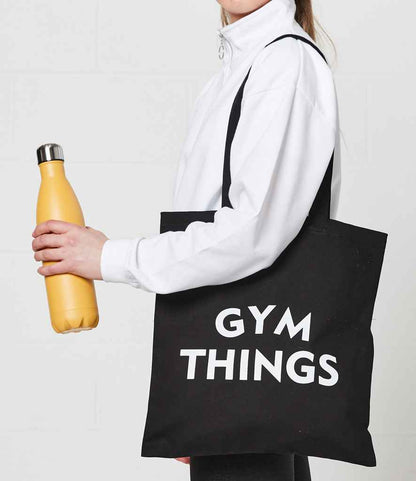 Brand Lab - Cotton Long Handle Shopper - BR001 BLK ONE
