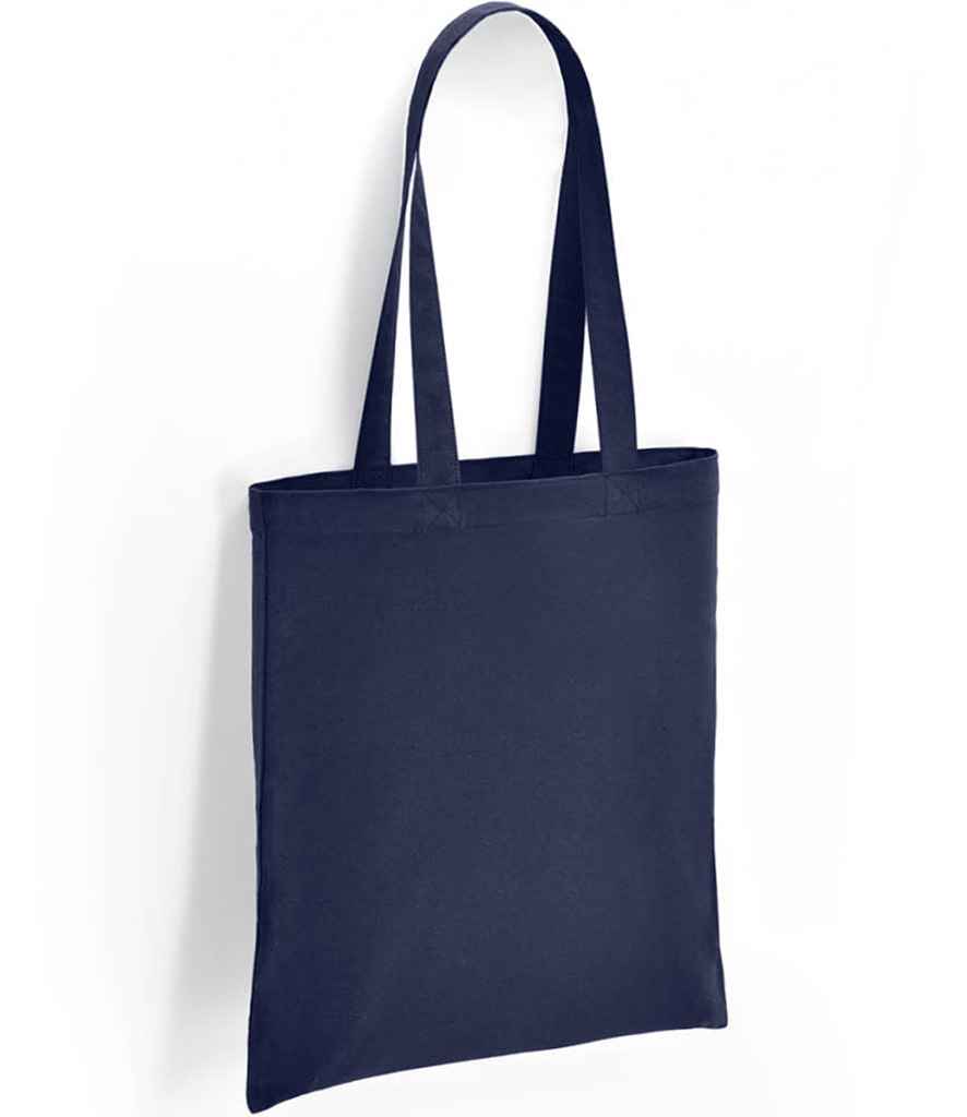 Brand Lab - Cotton Long Handle Shopper - BR001 NAV ONE