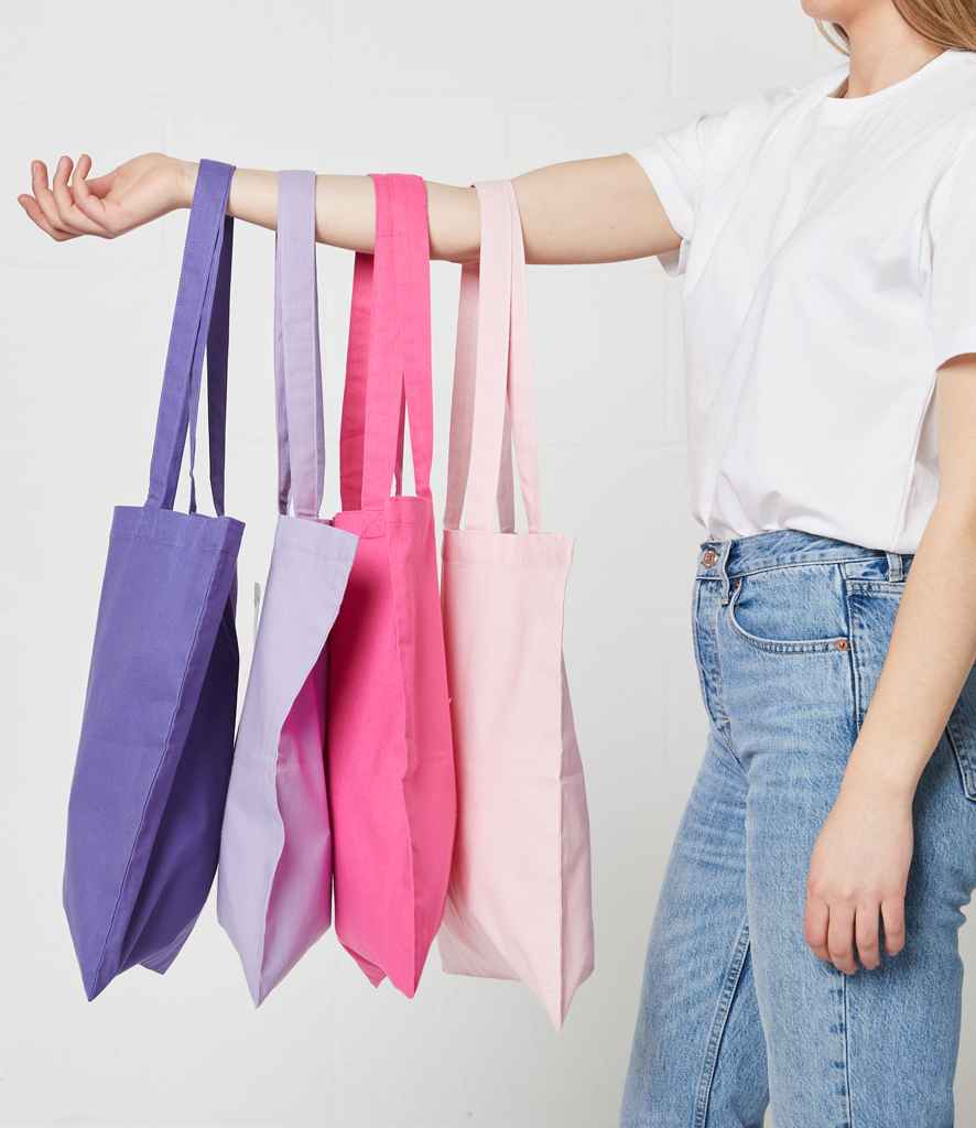 Brand Lab - Cotton Long Handle Shopper - BR001 PUR ONE