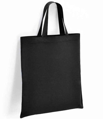 Brand Lab - Cotton Short Handle Shopper - BR002 BLK ONE