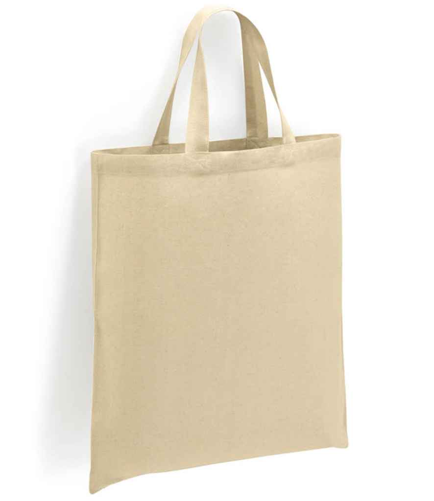 Brand Lab - Cotton Short Handle Shopper - BR002 NAT ONE