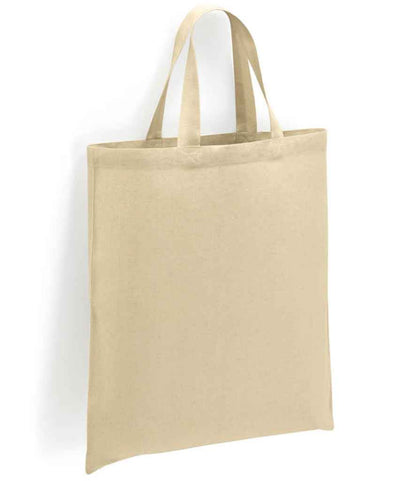 Brand Lab - Cotton Short Handle Shopper - BR002 NAT ONE