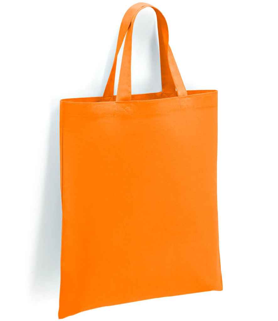 Brand Lab - Cotton Short Handle Shopper - BR002 BLK ONE