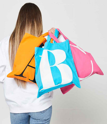 Brand Lab - Cotton Short Handle Shopper - BR002 ORA ONE