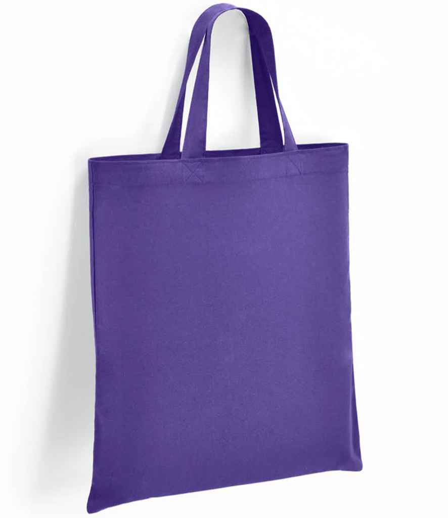 Brand Lab - Cotton Short Handle Shopper - BR002 BLK ONE