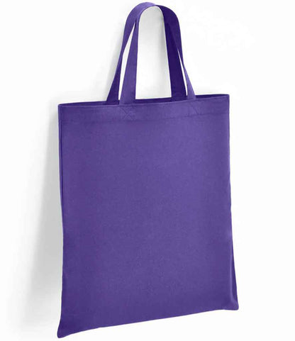 Brand Lab - Cotton Short Handle Shopper - BR002 BLK ONE