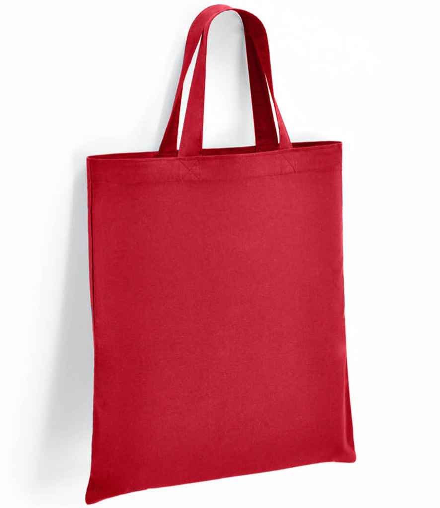 Brand Lab - Cotton Short Handle Shopper - BR002 RED ONE