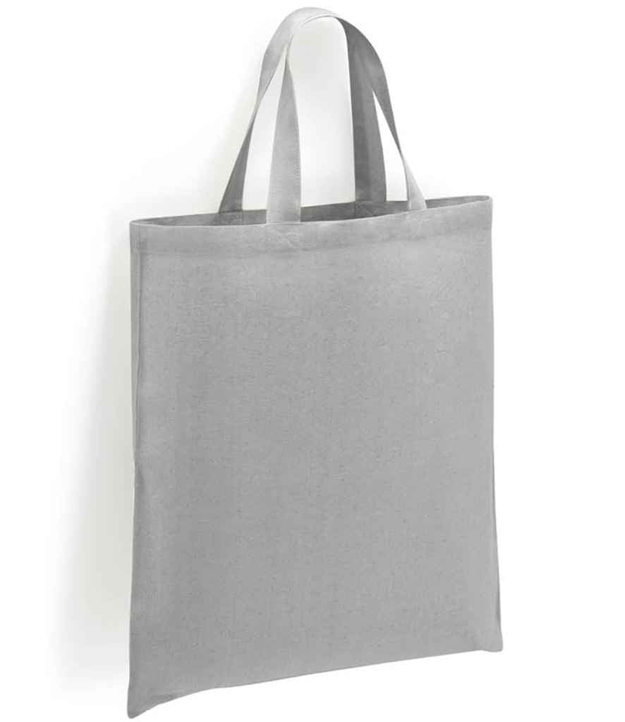 Brand Lab - Cotton Short Handle Shopper - BR002 SIL ONE