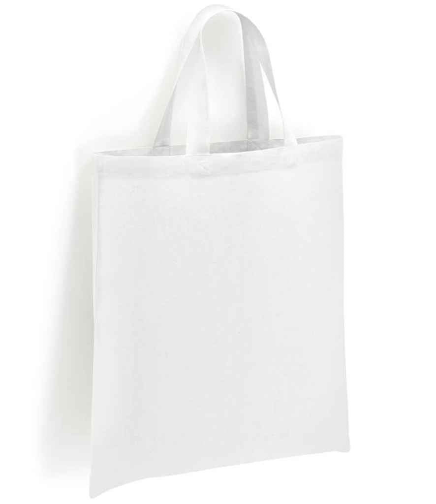 Brand Lab - Cotton Short Handle Shopper - BR002 BLK ONE