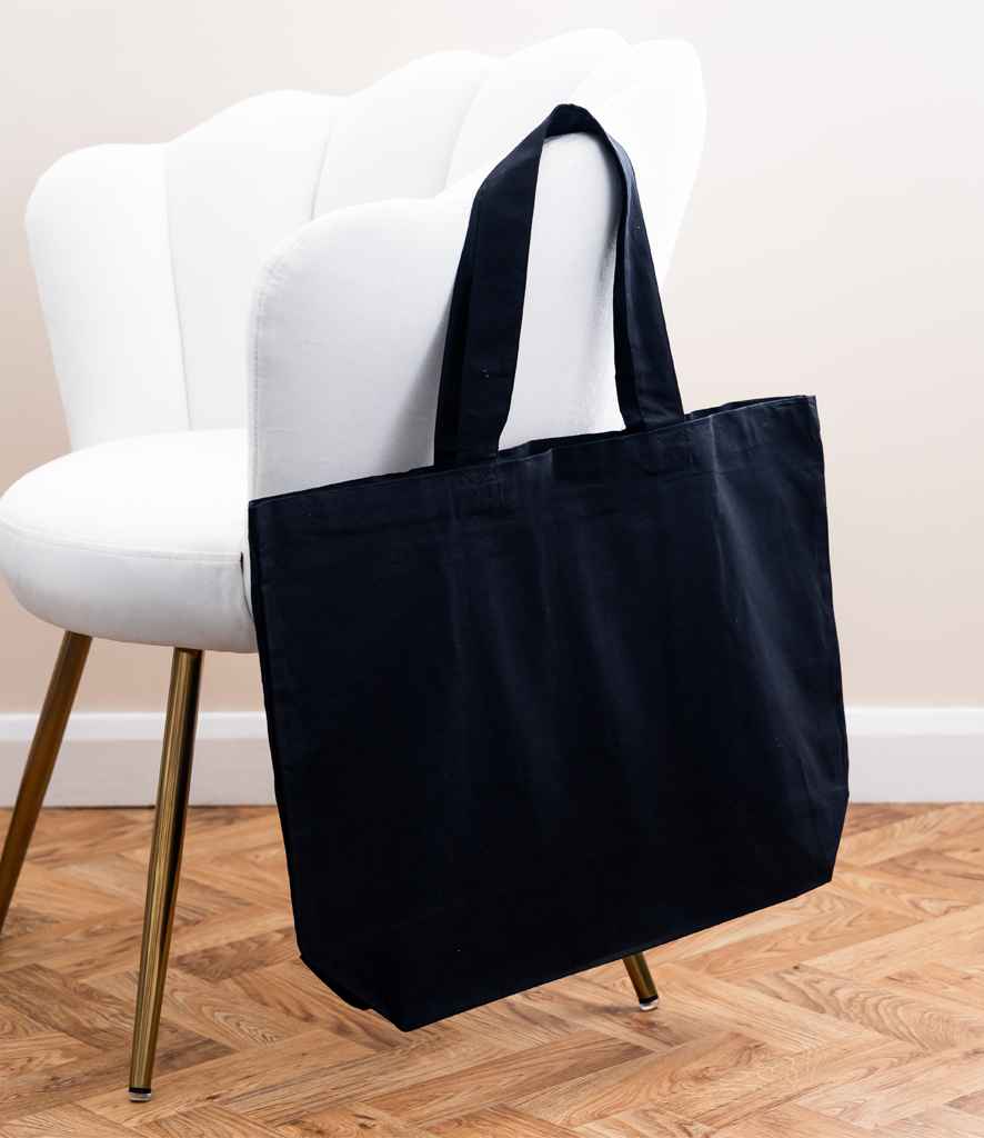 Brand Lab - Organiczna torba typu tote w dużym rozmiarze