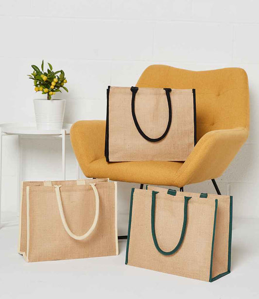 Brand Lab - Jute Tipped Shopper