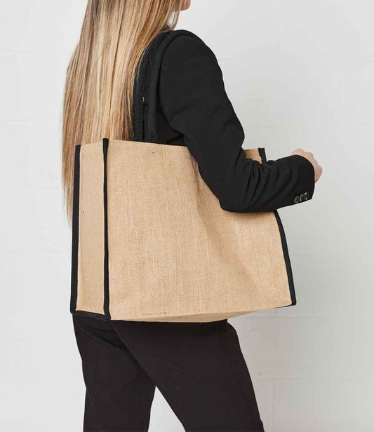Brand Lab - Jute Tipped Shopper