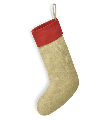 Brand Lab - Jute Stocking - BR104 NT/RD ONE