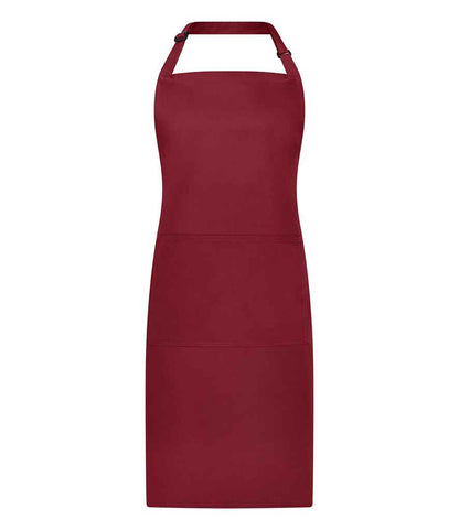Brand Lab - Adjustable Bib Pocket Apron - BR501 BUR ONE