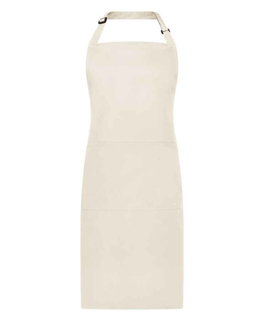 Brand Lab - Adjustable Bib Pocket Apron - BR501 NAT ONE