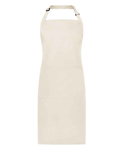 Brand Lab - Adjustable Bib Pocket Apron - BR501 NAT ONE
