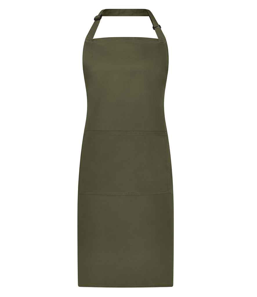 Brand Lab - Adjustable Bib Pocket Apron - BR501 OLI ONE
