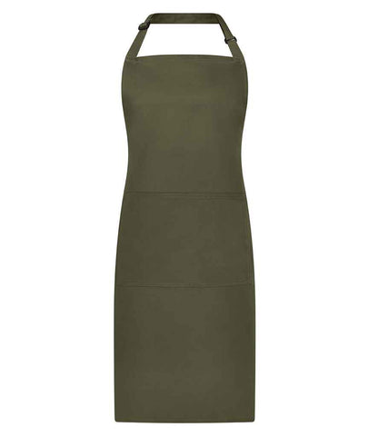 Brand Lab - Adjustable Bib Pocket Apron - BR501 OLI ONE