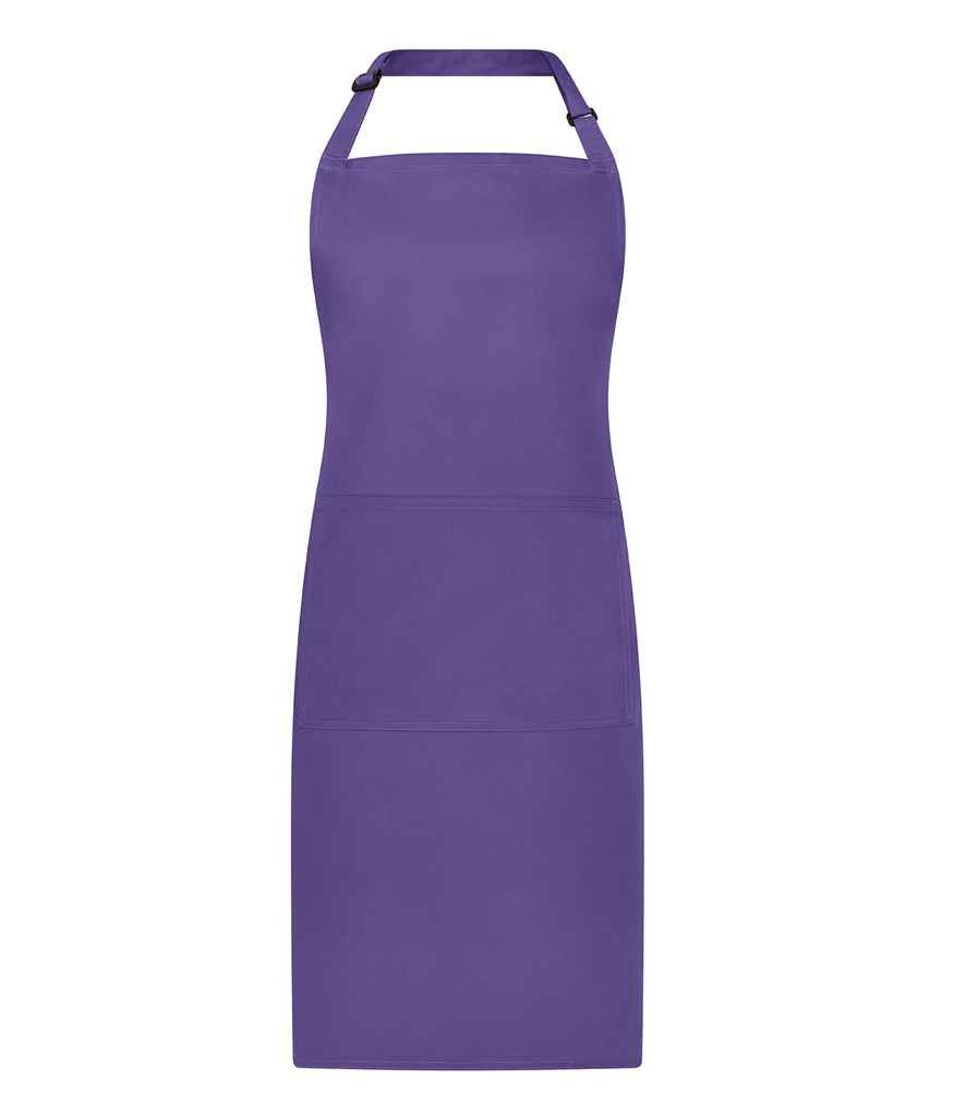 Brand Lab - Adjustable Bib Pocket Apron - BR501 PUR ONE