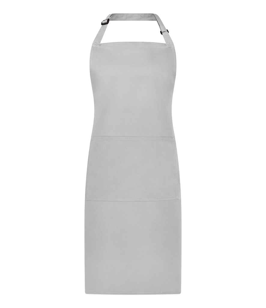 Brand Lab - Adjustable Bib Pocket Apron - BR501 SIL ONE