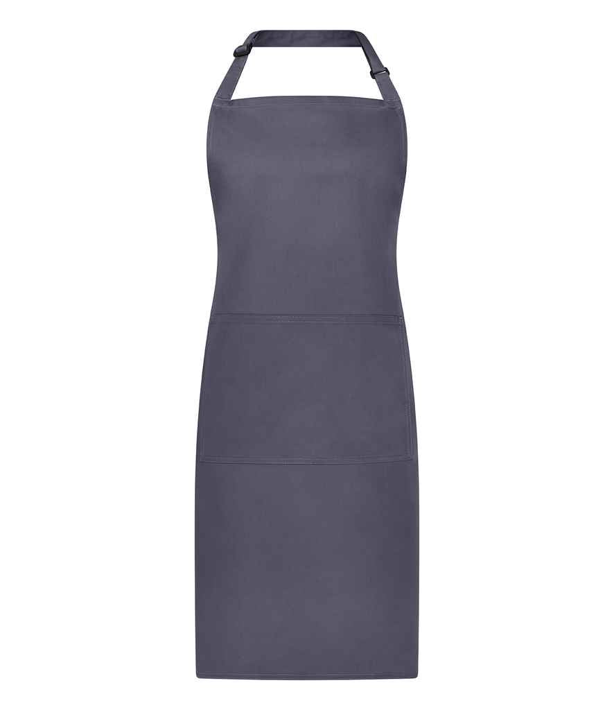 Brand Lab - Adjustable Bib Pocket Apron - BR501 STE ONE