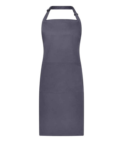 Brand Lab - Adjustable Bib Pocket Apron - BR501 STE ONE