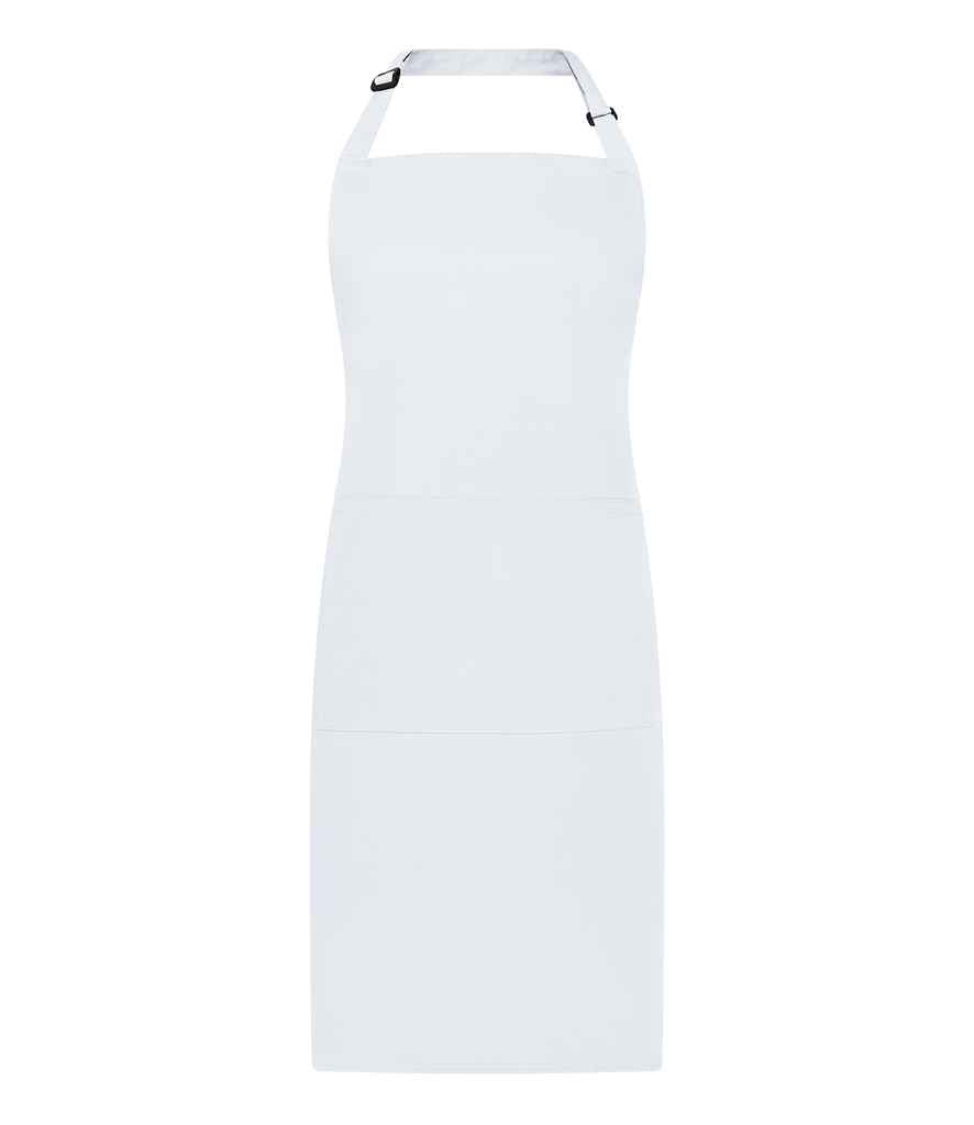 Brand Lab - Adjustable Bib Pocket Apron - BR501 WHI ONE