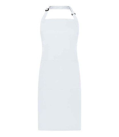 Brand Lab - Adjustable Bib Pocket Apron - BR501 WHI ONE