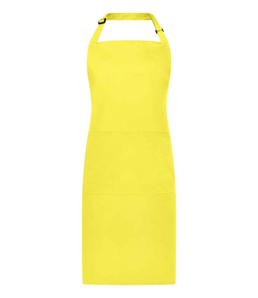 Brand Lab - Adjustable Bib Pocket Apron - BR501 YEL ONE