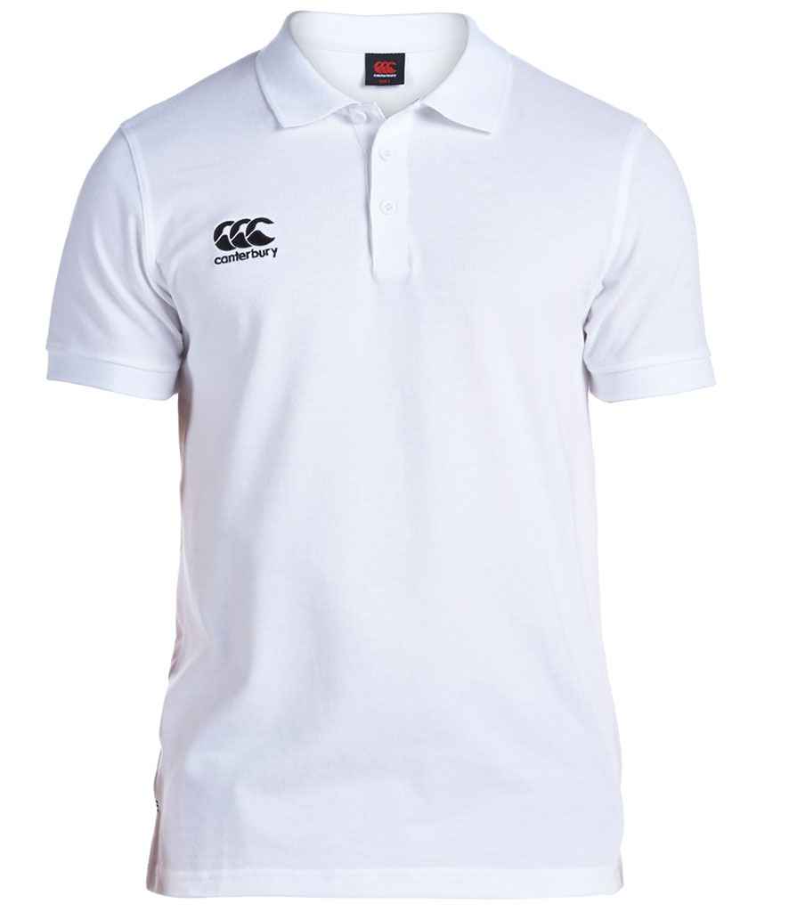 Canterbury - Waimak Piqué Polo Shirt - CN220 WHI S