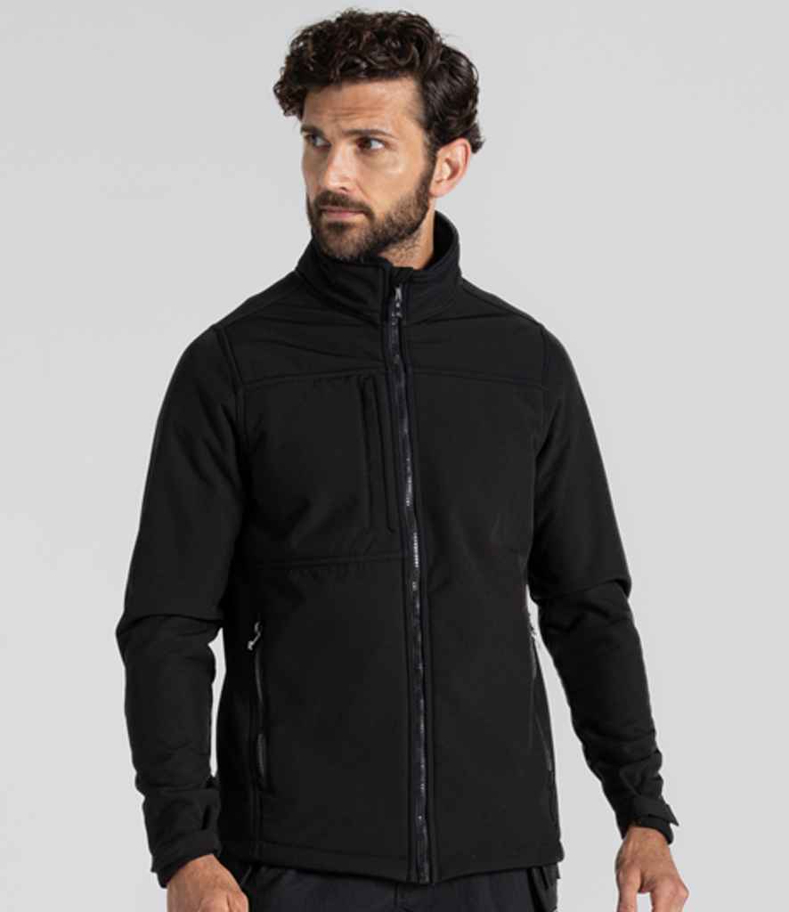 Craghoppers - Workwear Whitby Soft Shell Jacket - CR742 BLK S