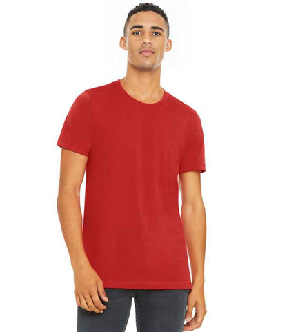 Canvas - Unisex Crew Neck T-Shirt - CV3001 RED XS