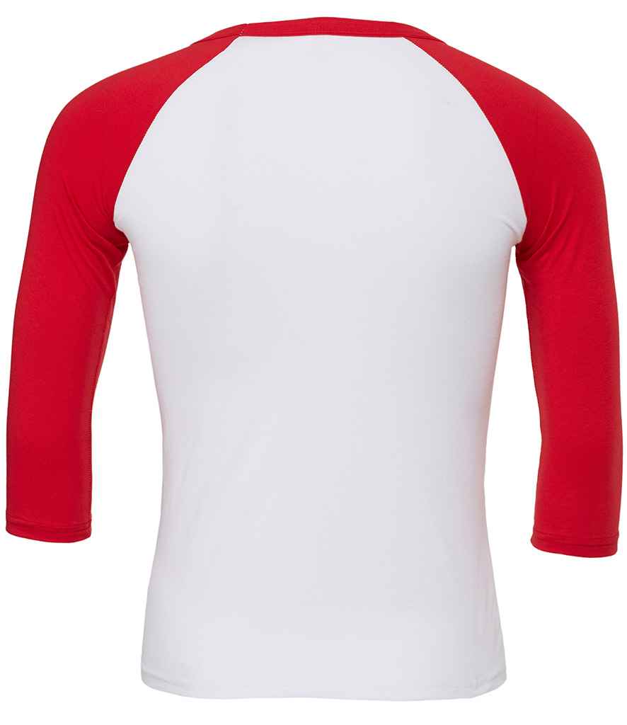 Canvas - Unisex 3/4 Sleeve Baseball T-Shirt