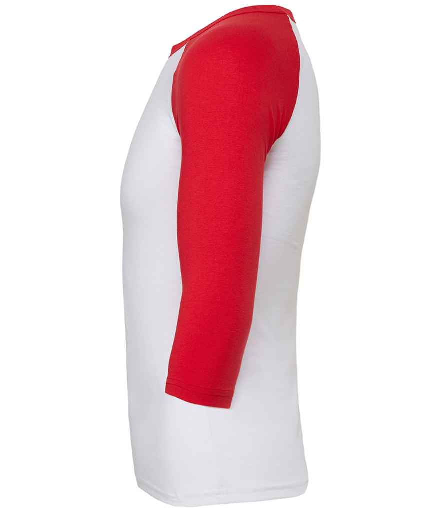 Canvas - Unisex 3/4 Sleeve Baseball T-Shirt