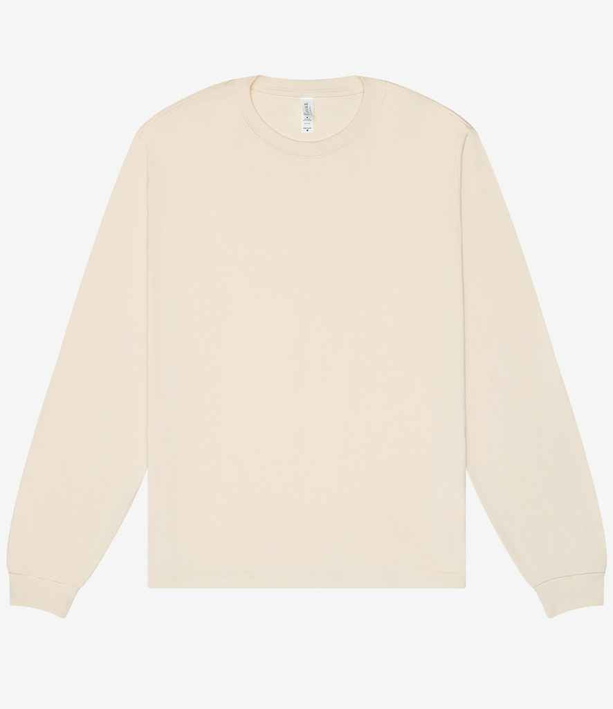 Canvas - Unisex Heavyweight Long Sleeve Boxy T-Shirt - CV3511 WHI XS