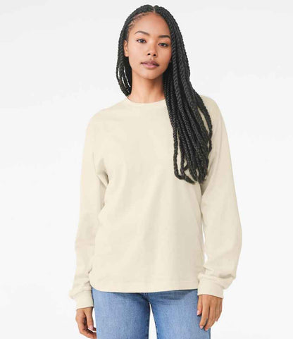 Canvas - Unisex Heavyweight Long Sleeve Boxy T-Shirt - CV3511 NAT XS