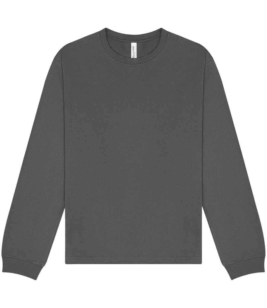 Canvas Unisex Heavyweight Long Sleeve T-Shirt - CV4651 WHI XS