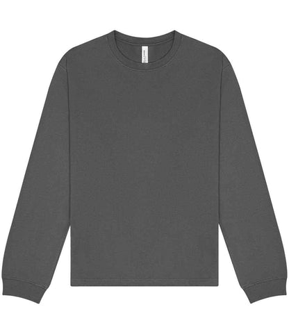 Canvas Unisex Heavyweight Long Sleeve T-Shirt - CV4651 WHI XS