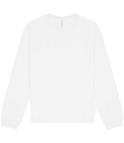 Canvas Unisex Heavyweight Long Sleeve T-Shirt - CV4651 WHI XS