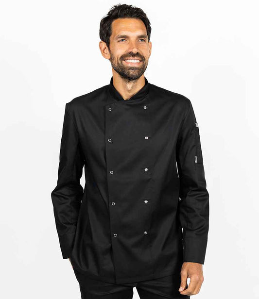 Dennys - Long Sleeve Press Stud Chef's Jacket
