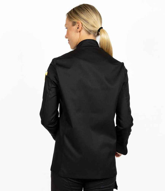 Dennys - Long Sleeve Press Stud Chef's Jacket - Pierre Francis