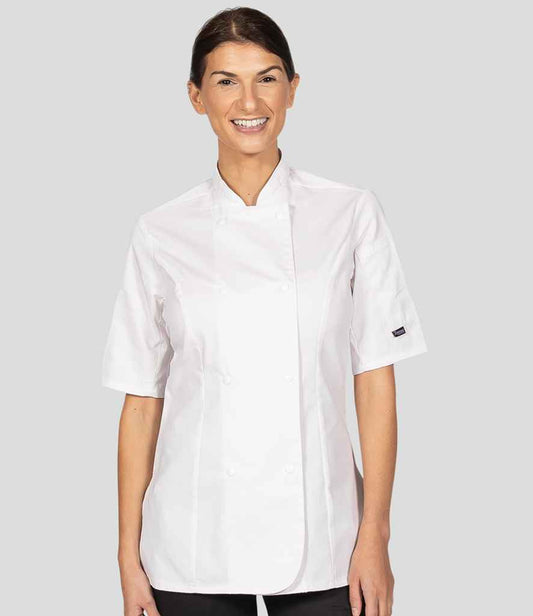 Dennys - Ladies Short Sleeve Premium Chef's Jacket