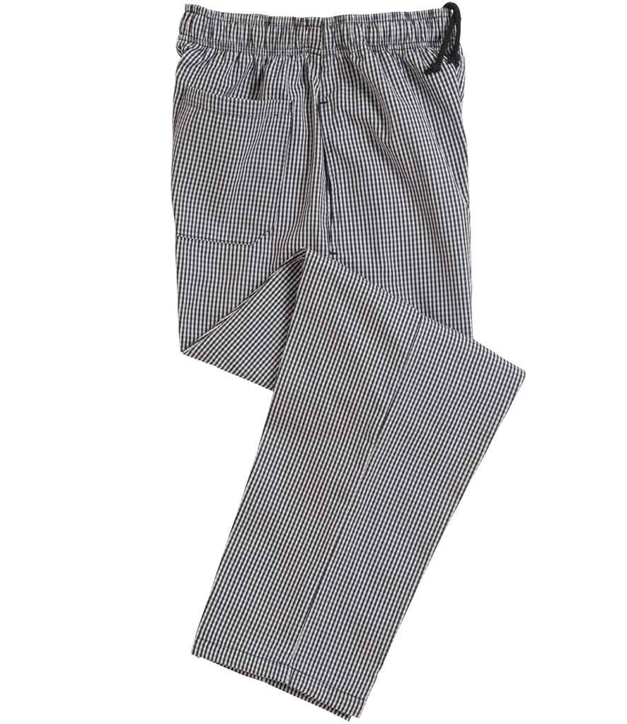 Dennys - Unisex Elasticated Chef's Trousers - Pierre Francis