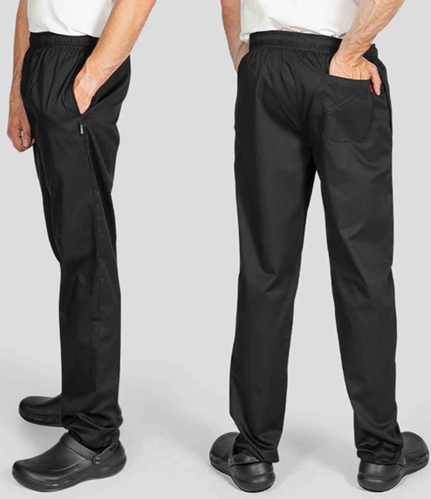 Dennys - Elastyczne spodnie szefa kuchni unisex