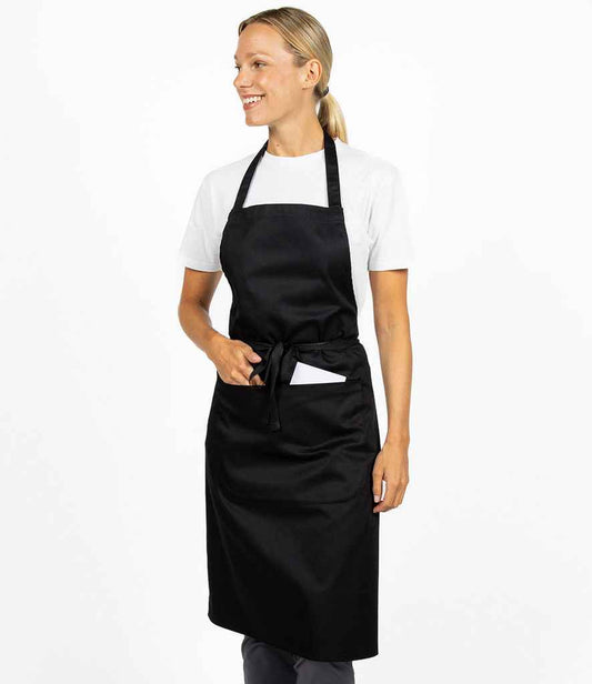 Dennys - Low Cost Apron with Pocket - DE116 BLK ONE