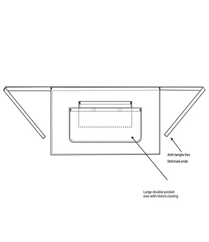 Dennys - Bar Apron with Pocket - Pierre Francis