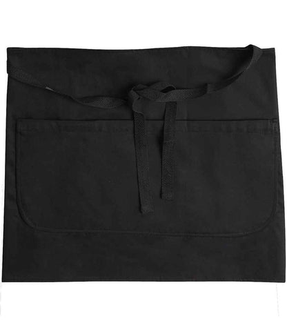 Dennys - Bar Apron with Pocket - DE123 BLK ONE