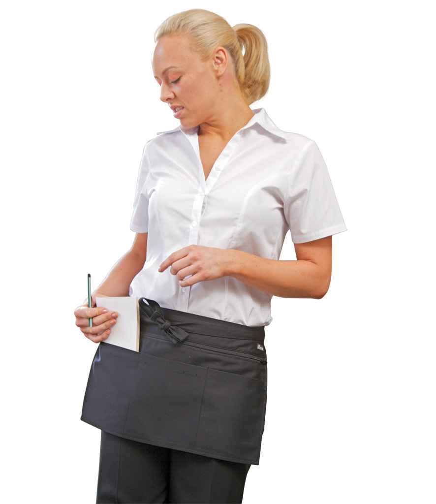 Dennys - Zip Pocket Apron - DE125 BLK ONE